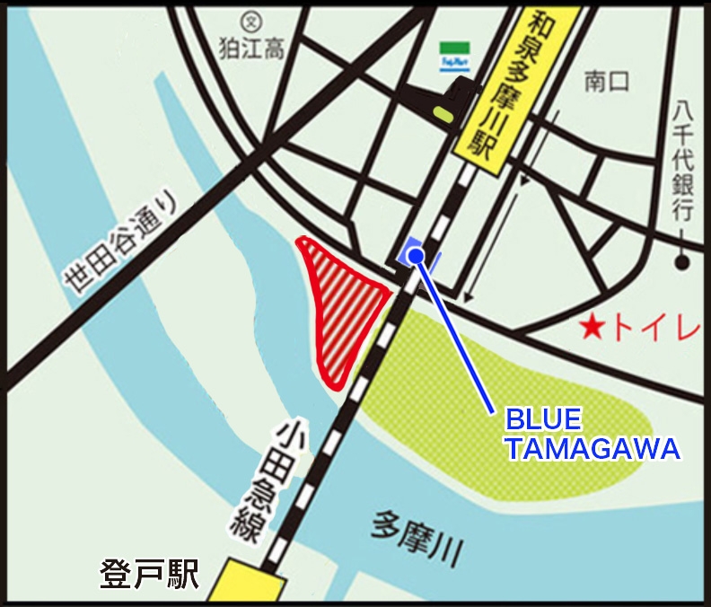 多摩川地図